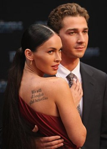 Меган и Шиа в Берлин представиха новия си филм. Снимки: GettyImages/Guliver