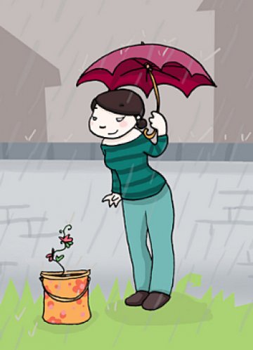 Спокойно, не е фатално това с цветята, не всеки може да копае в мънички саксийки. Снимка: Dreamstime