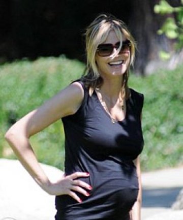 Хайди става все по-ослепителна, докато брменее. Снимки: AMY, CB