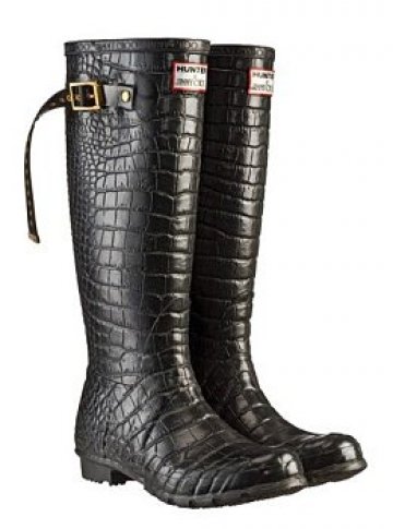 Гумените ботуши на Jimmy Choo, които се превърнаха в супер хит. Снимки: AMY, DM, WLG