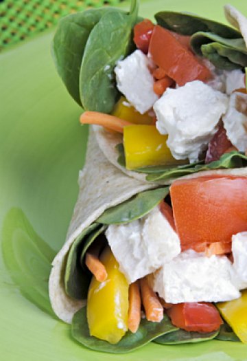 Може и вегетариански вариант със сирене и сурови зеленчуци. Снимка: Dreamstime