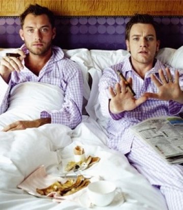 Джъд Лоу и Юън Макгрегър. Снимки: Lorenzo Agius