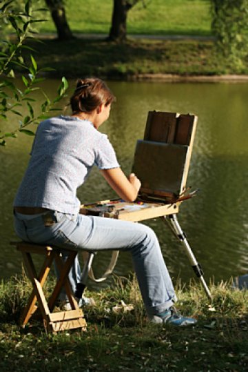 Дори да не сте гениален художник, рисуването успокоява. Снимка: Dreamstime