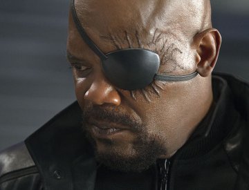 Самюел в ролята на Ник Фюри, Снимка: Walt Disney Studios Motion Pictures Germany 

