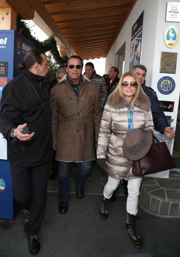 Арнолд и Хедър; Снимка: Splash News