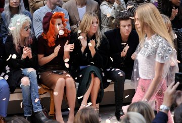 Хари на ревюто на Burberry Prorsum; Снимка: Getty Images