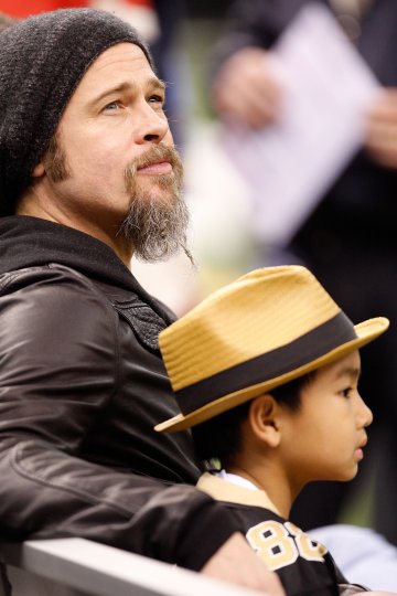 Брад и Мадокс през 2010 г; Снимка: Getty Images