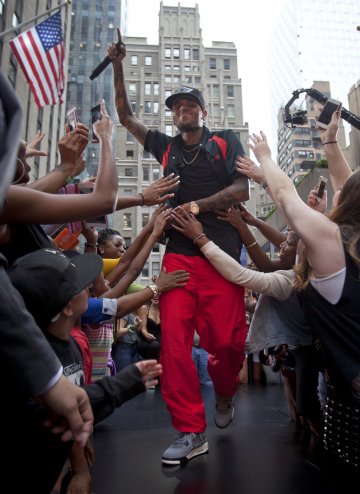 Крис Браун; Снимка: Reuters