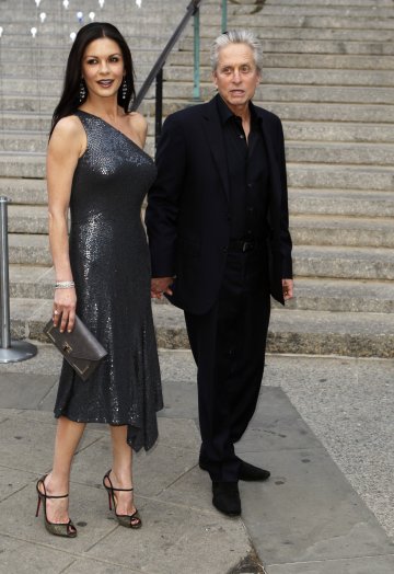 Катрин Зита Джоунс и Майкъл Дъглас; Снимка: Reuters