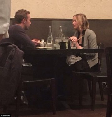 Крис и Дженифър; Снимка: Tumblr