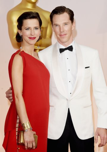 Бенедикт Къмбърбач и Софи Хънтър; Снимка: Getty Images