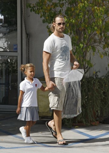 Габриел и Нала; Снимка: Splash News