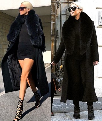 Йелена е вляво, а Ким - вдясно; Снимка: Jelena Karleusha и Splash News