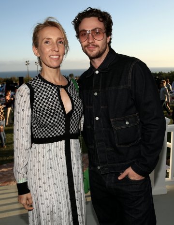 Режисьорката Сам Тейлър-Ууд е с 23 години по-възрастна от бащата на децата си; Снимка: Getty Images  