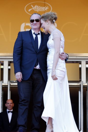 Куентин и Ума; Снимка: Reuters