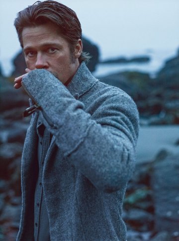 Брад Пит; Снимка: Details