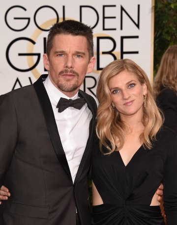 Итън със съпругата си Райън; Снимка: Getty Images