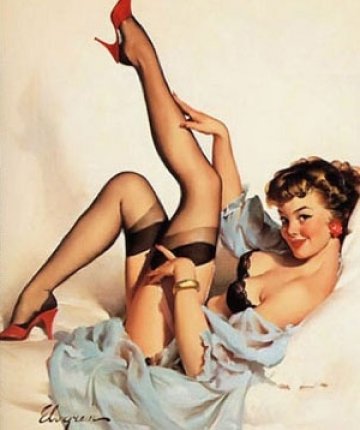 Рисунка: Gil Elvgren