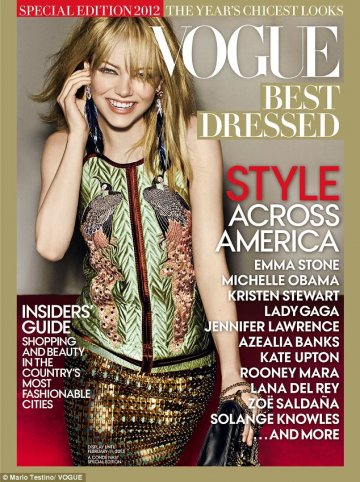 Ема Стоун, Снимка: сп.Vogue
