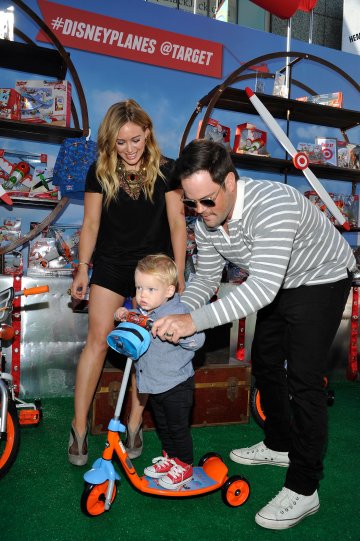 Хилари, Майк и Лука; Снимка: Getty Images 