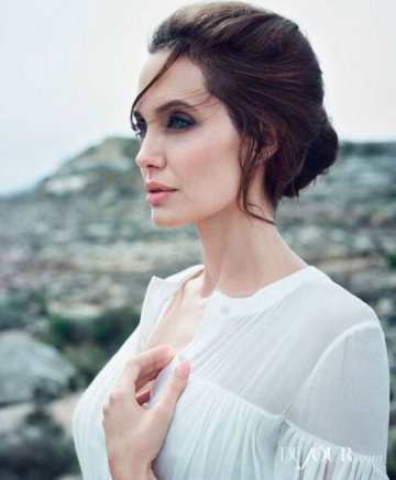 Анджелина Джоли; Снимка: DuJour