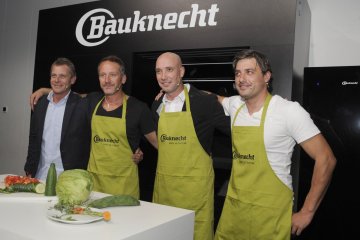 Снимка от официалното представяне на водещата марка Bauknecht 