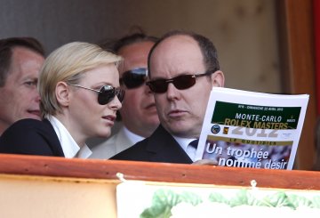 Шарлийн и Албер; Снимка: Reuters