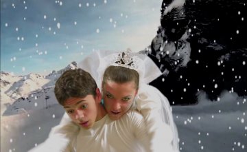 Снежната кралица и Кай. Снимка: НДК