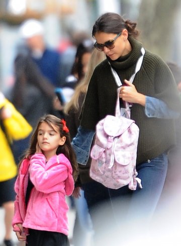 Кейти и Сури; Снимка: Splash News