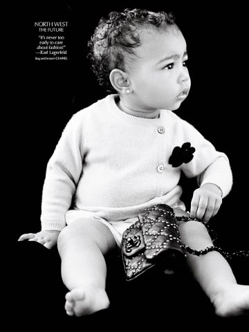 Норт Уест; Снимка: CR Fashion Book