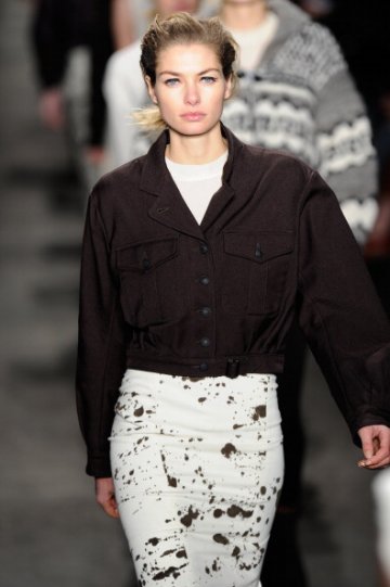 Джорджия Мей Джагър в ревюто Rag&Bone Winter 2014 Снимка: Getty