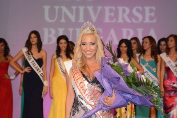 Венета Кръстева като Мис Вселена през 2013 г. Снимка: Булфото, архив