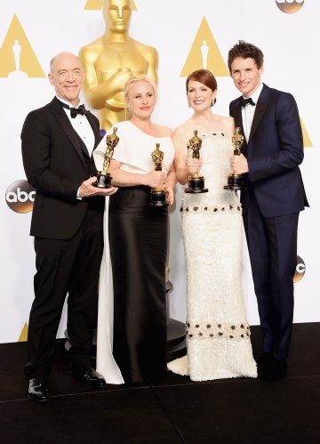 Джей Кей, Патриша, Джулиан и Еди; Снимка: Getty Images