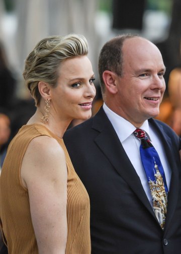 Алберт и Шарлийн; Снимка: Reuters