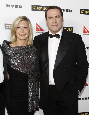 Джон и Оливия - бъдещият коледен дует. Снимка: Reuters