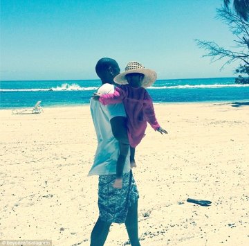 Джей Зи и Блу Айви; Снимка: Instagram