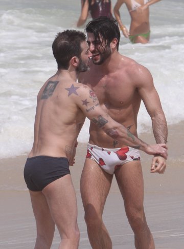 Марк и Хари, Снимка: Splash news