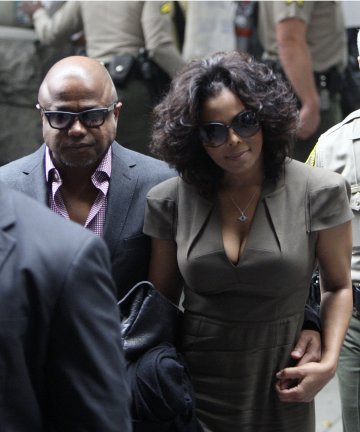 Ранди и Джанет Джексън; Снимка: Reuters