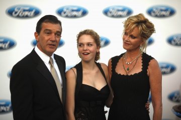 Семейство Бандерас; Снимка: Reuters