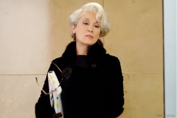 Кадър от филма "Дяволът носи Прада"; Снимка: outnow.ch
