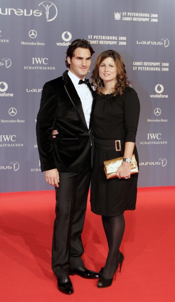 Роджър и Мирка Федерер; Снимка: Reuters