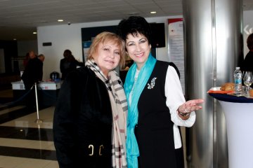 проф. Байкова и Мариана Кукушева - председател  на Националния браншови съюз на хлебарите и сладкарите