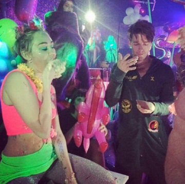 Майли и Патрик; Снимка: Instagram