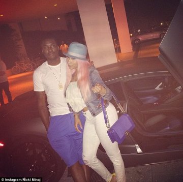 Мийк Мил и Ники Минаж; Снимка: Instagram