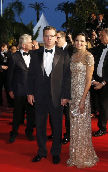 Мат и съпругата му Лусиана, Снимка: Reuters