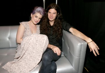 Кели и годеникът ѝ; Снимка: Getty Images