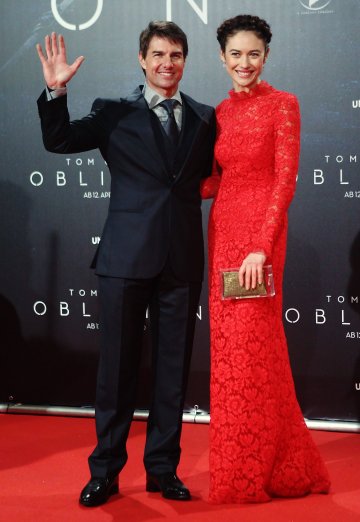 Том Круз и Олга, Снимка: Reuters