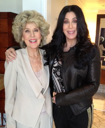 Шер и майка ѝ. Снимка: Reuters