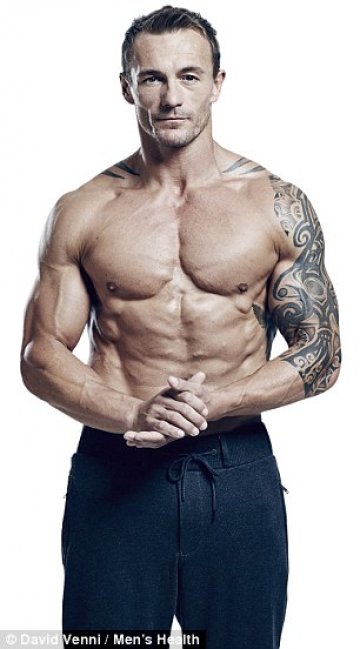 Питър Хоу, Снимка: сп. Men's Health