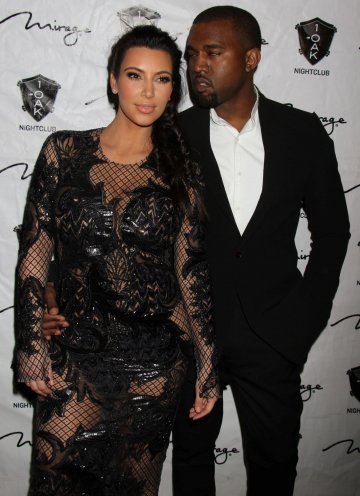 Ким и Кание, Снимка: Splash news